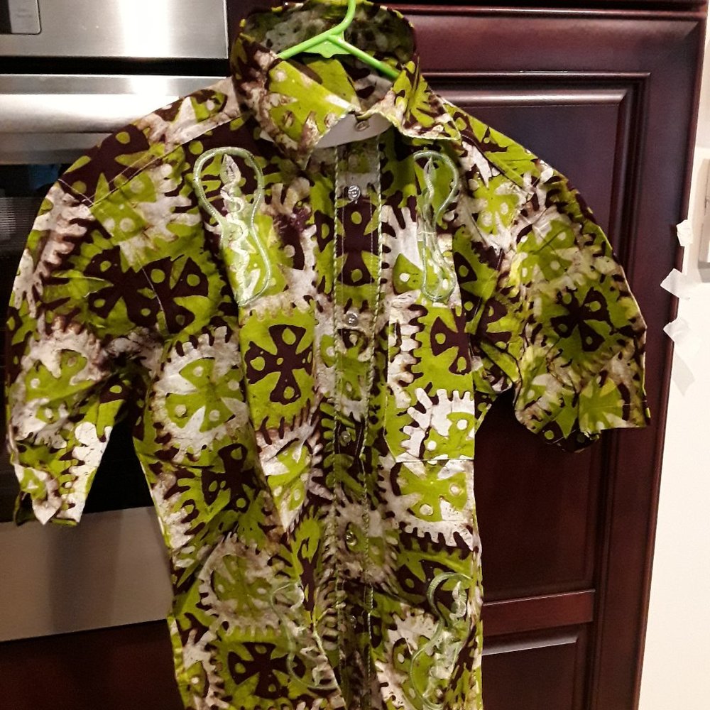 African prints men dress shirts